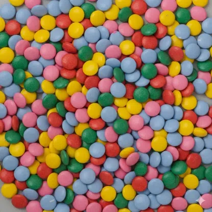 Lentilky s prírodnými farbivami