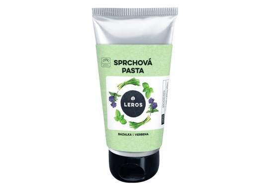 Leros Sprchová pasta bazalka & verbena