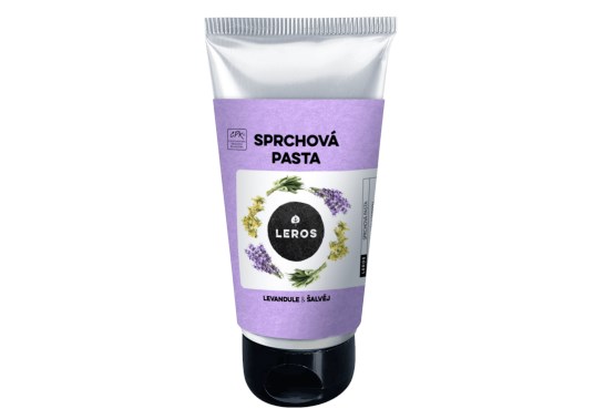 Leros Sprchová pasta Levanduľa & šalvia 130ml