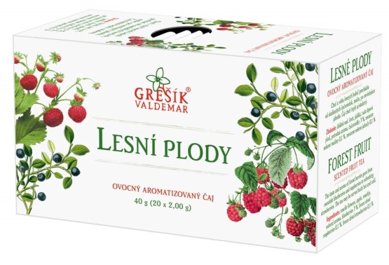 Lesné plody ovocný čaj 20 sáčkov