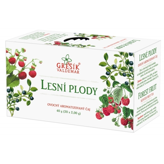 Lesné plody ovocný čaj 20 sáčkov