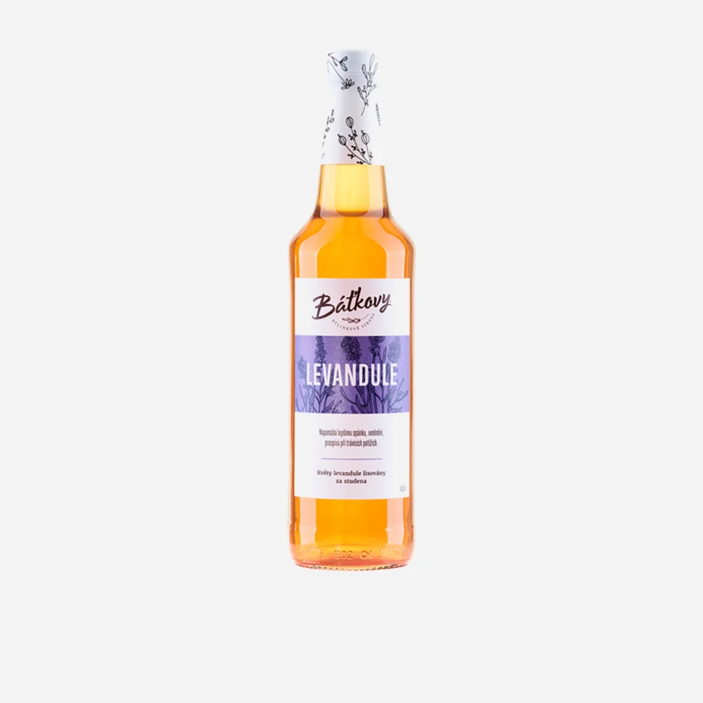Levanduľový sirup