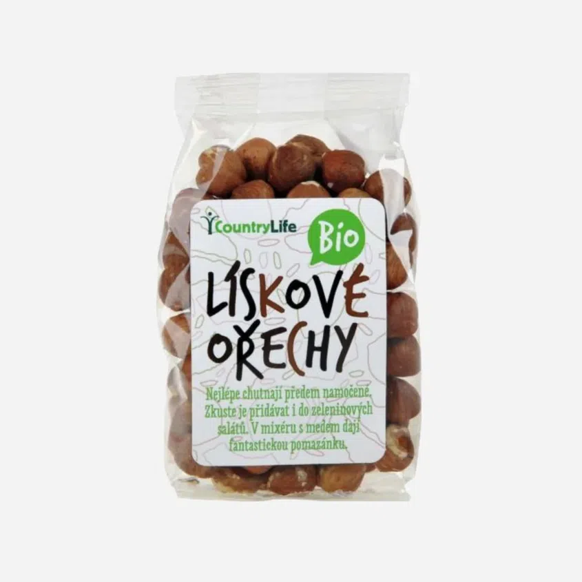 Lieskové orechy BIO
