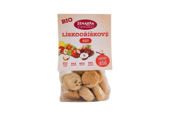 Lieskovoorieškové hrudky BIO