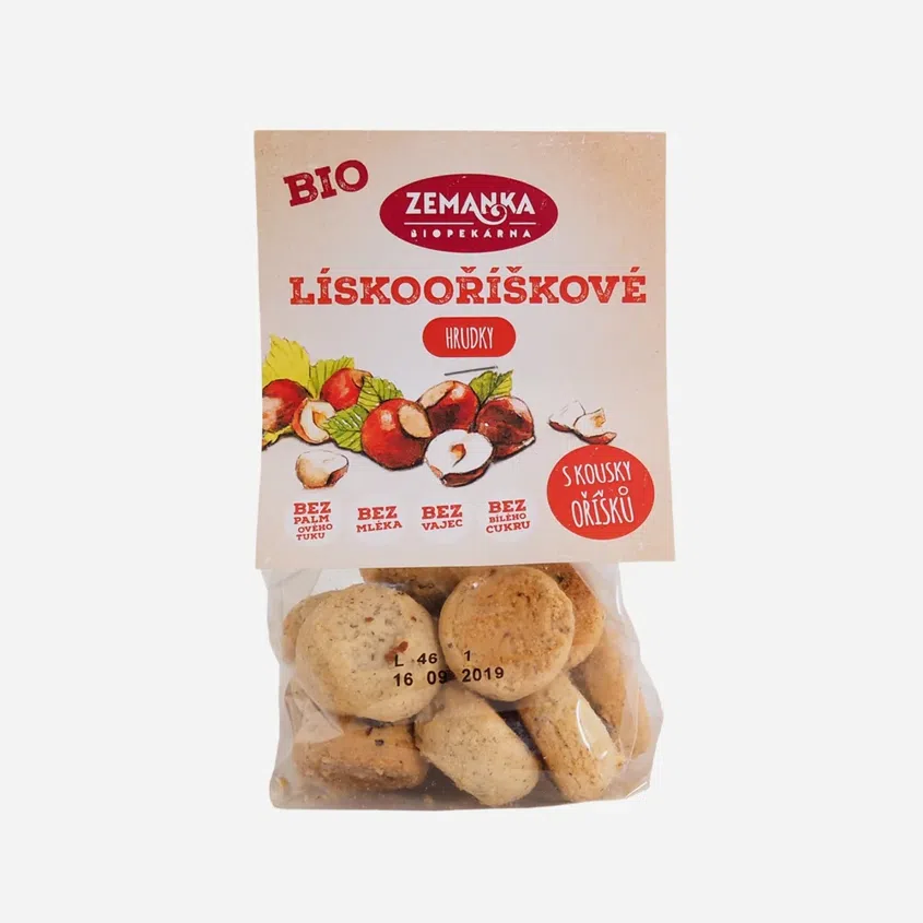 Lieskovoorieškové hrudky BIO