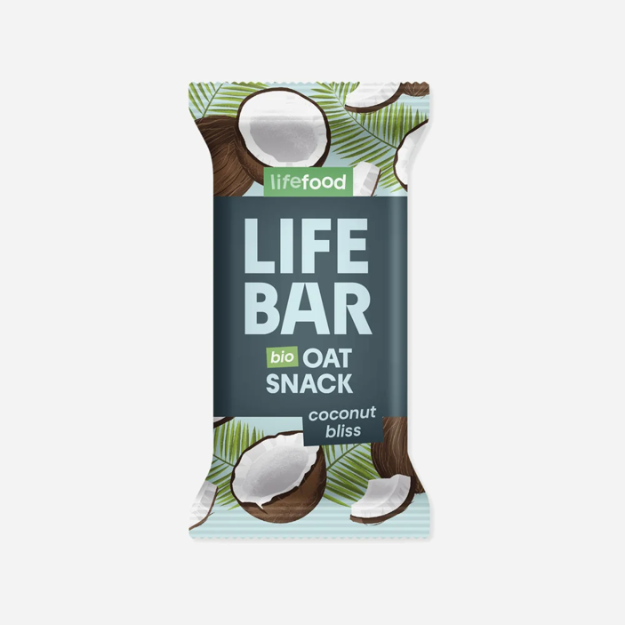 Lifebar Oat snack kokosový BIO