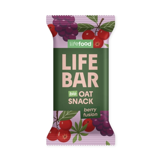 Lifebar Oat snack ovocný BIO