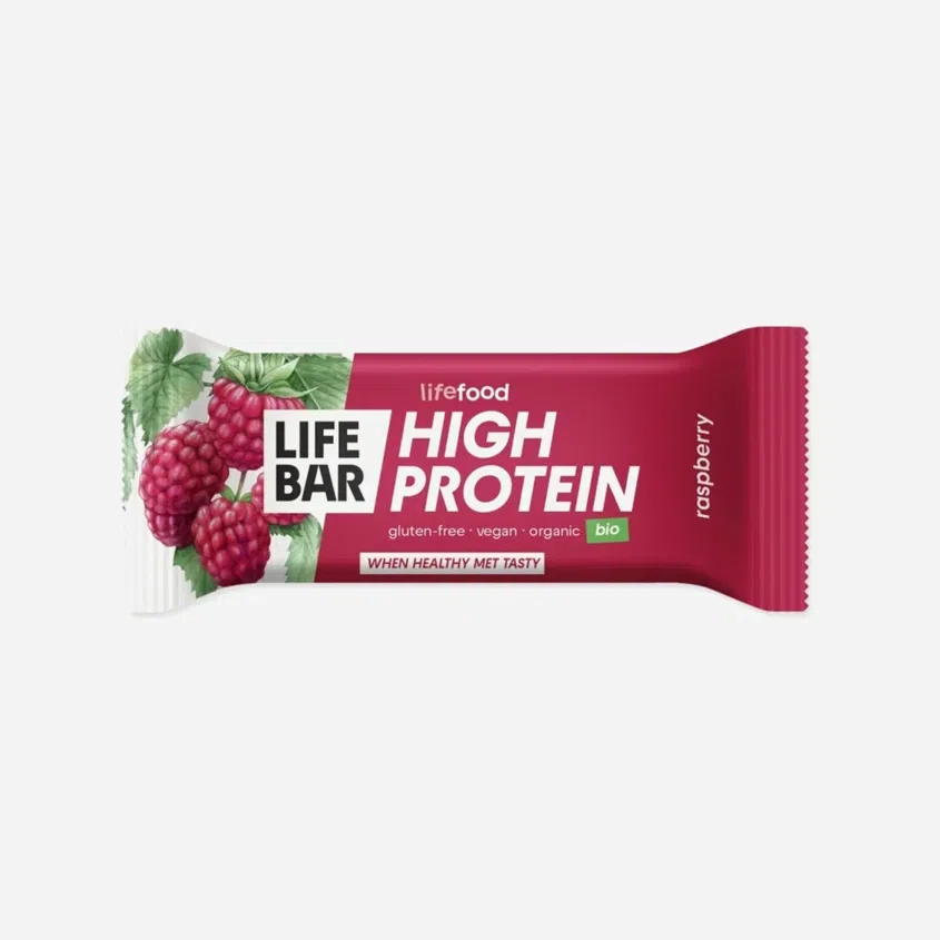 Lifebar Proteín tyčinka malinová BIO