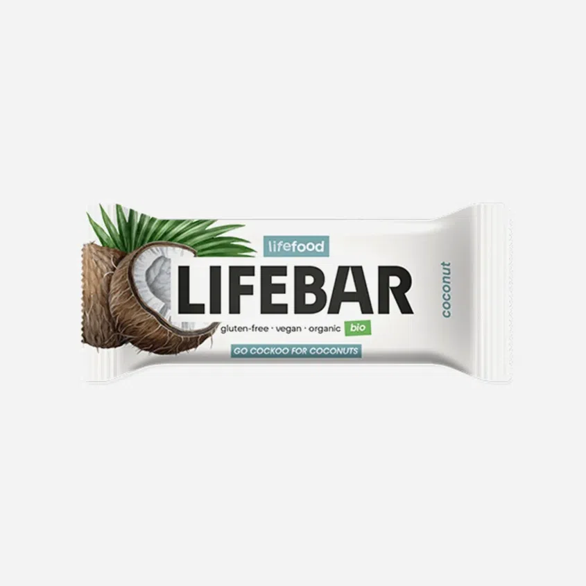 Lifebar Tyčinka kokosová raw BIO