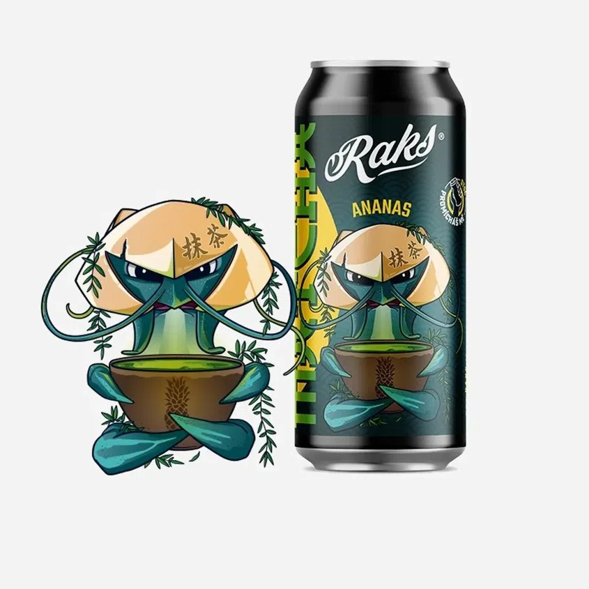 Limonáda Energy Booster matcha a ananás