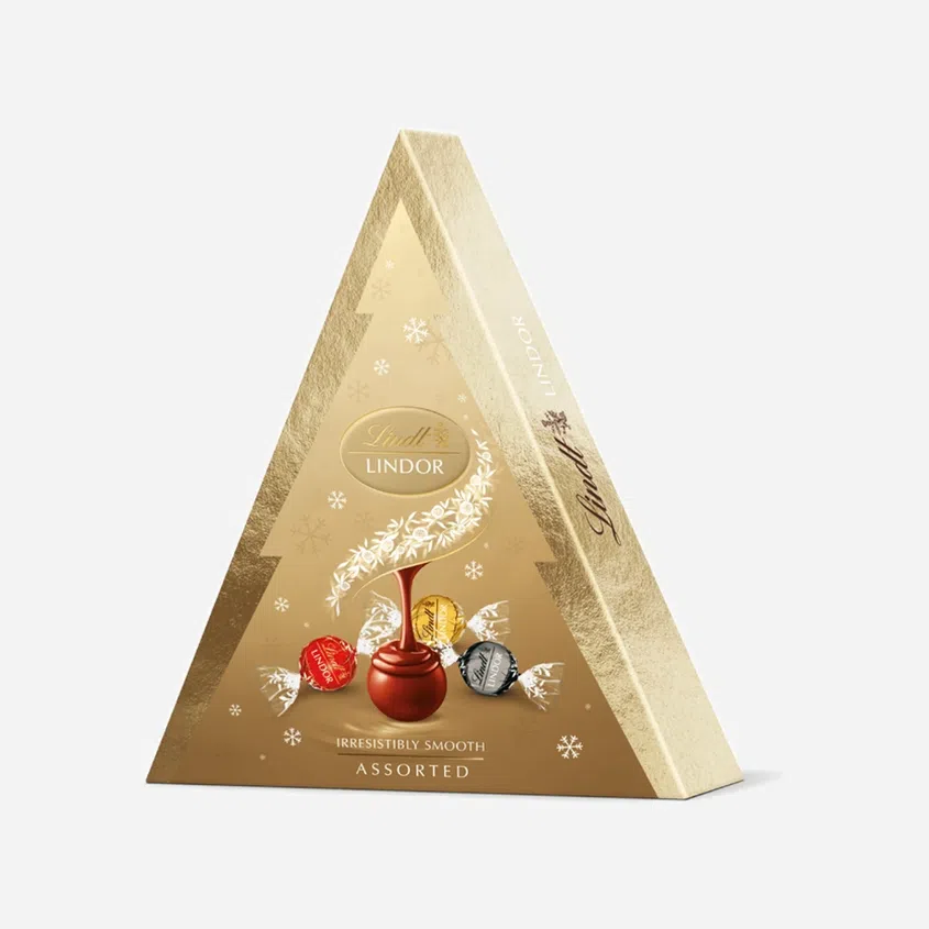 Lindor pralinky mix - Vianočný stromček