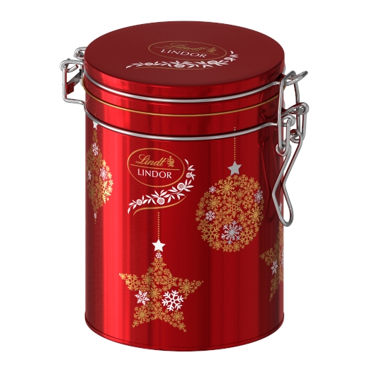 Lindor pralinky mliečna čokoláda - plechová dóza
