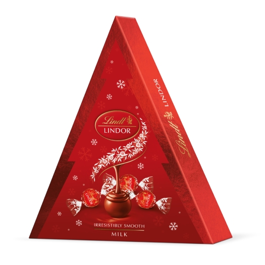 Lindor pralinky mliečna čokoláda - Vianočný stromček