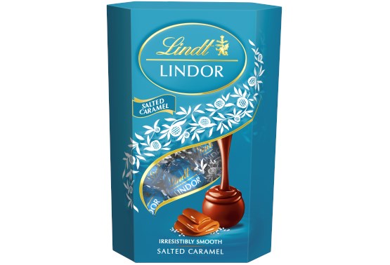 Lindor pralinky slaný karamel