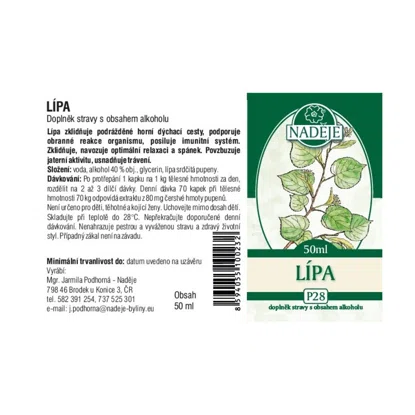 Lipa tinktúra z púčikov
