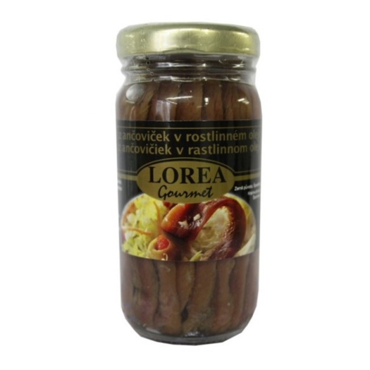 Lorem Gourmet Filety z ančovičiek v rastlinnom oleji