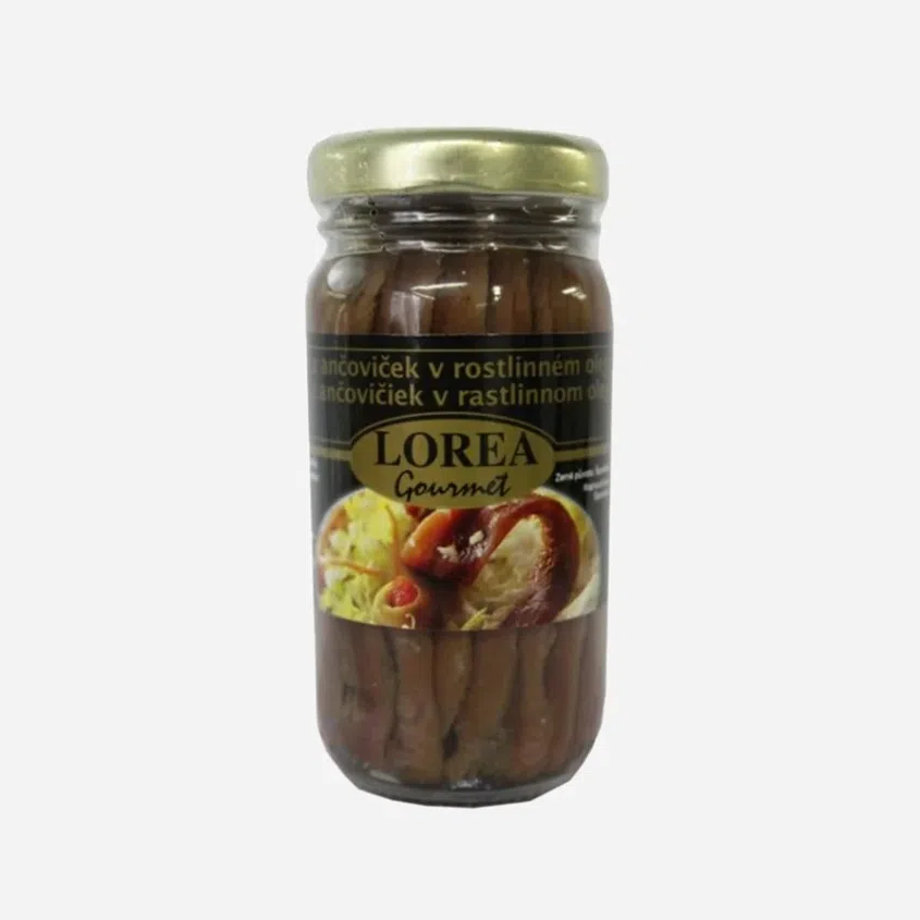 Lorem Gourmet Filety z ančovičiek v rastlinnom oleji