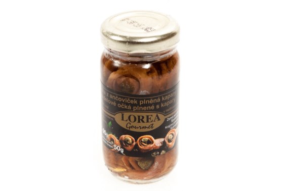 Lorem Gourmet Očká z ančovičiek s kapary