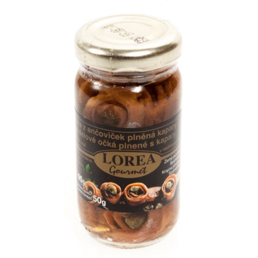 Lorem Gourmet Očká z ančovičiek s kapary