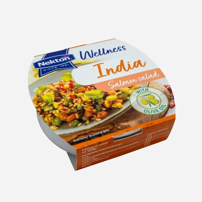 Lososový šalát Wellness India