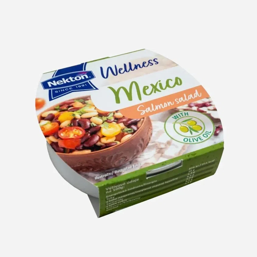Lososový šalát Wellness Mexico