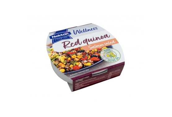 Lososový šalát Wellness red quinoa