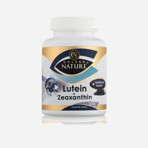 Luteín, Zeaxantín a čučoriedky
