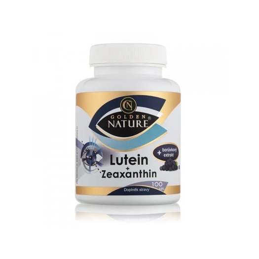 Luteín, Zeaxantín a čučoriedky