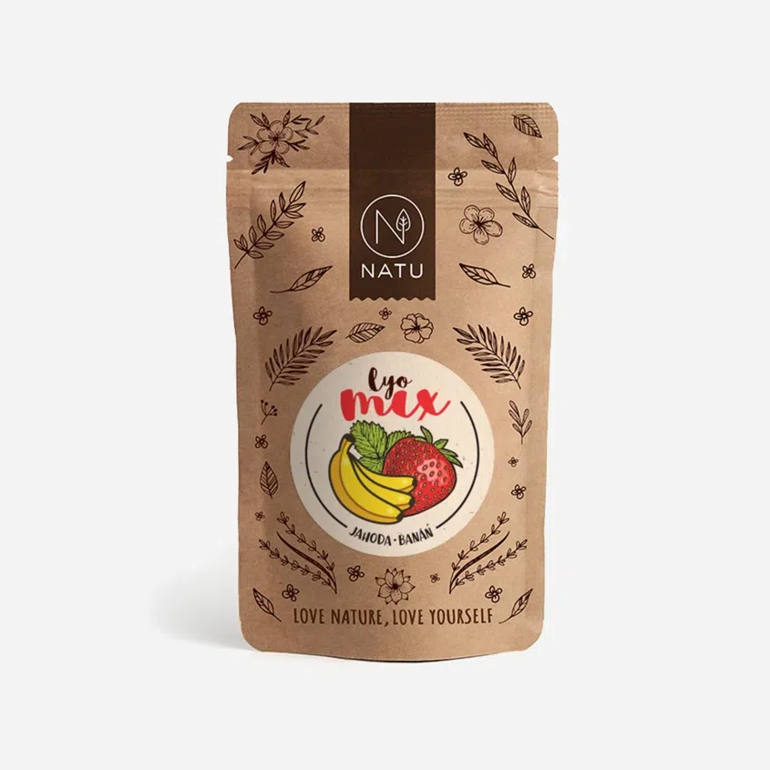 Lyo Mix jahoda a banán