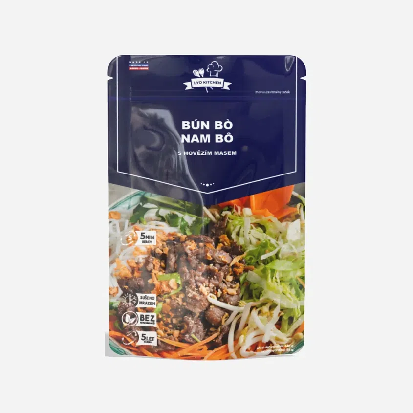 Lyofilizované jedlo - Bún bo Nam Bô hovädzie