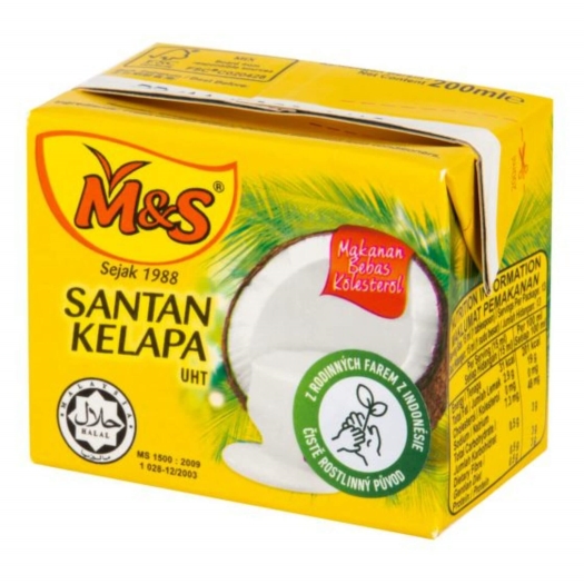 M & S Kokosová alternatíva smotany 18% tuku