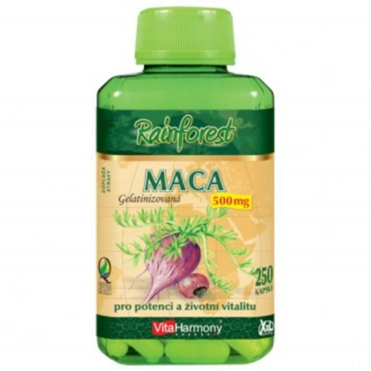 MACA 500 mg - XXL economy 250 kapslí