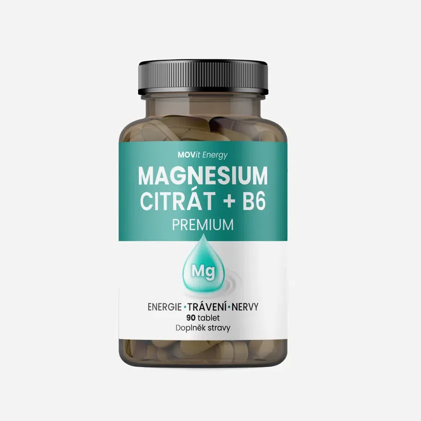 Magnesium Citrát 100 mg a B6
