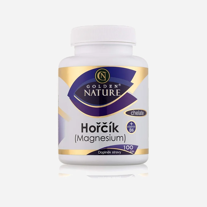 Magnesium (Horčík) Chelate + Vitamín B6 100 tablet