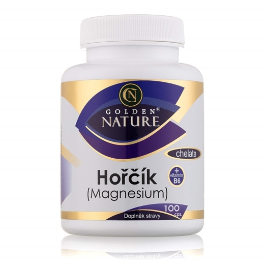 Magnesium (Horčík) Chelate + Vitamín B6 100 tablet