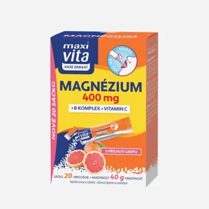 Magnézium 400 mg, komplex B a vitamín C