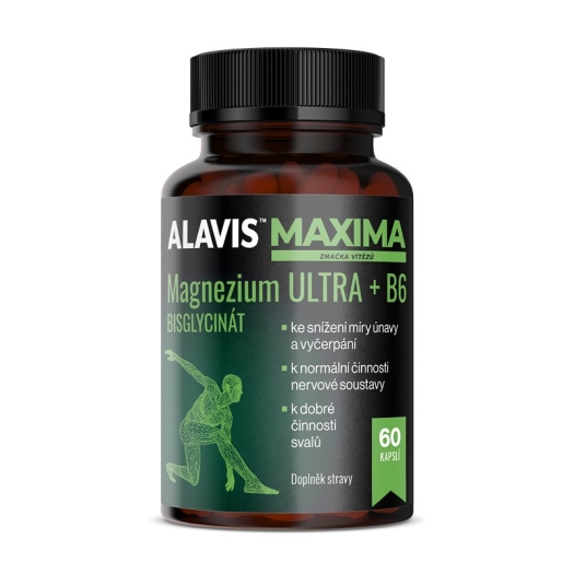Magnezium ULTRA + B6 60 kapslí