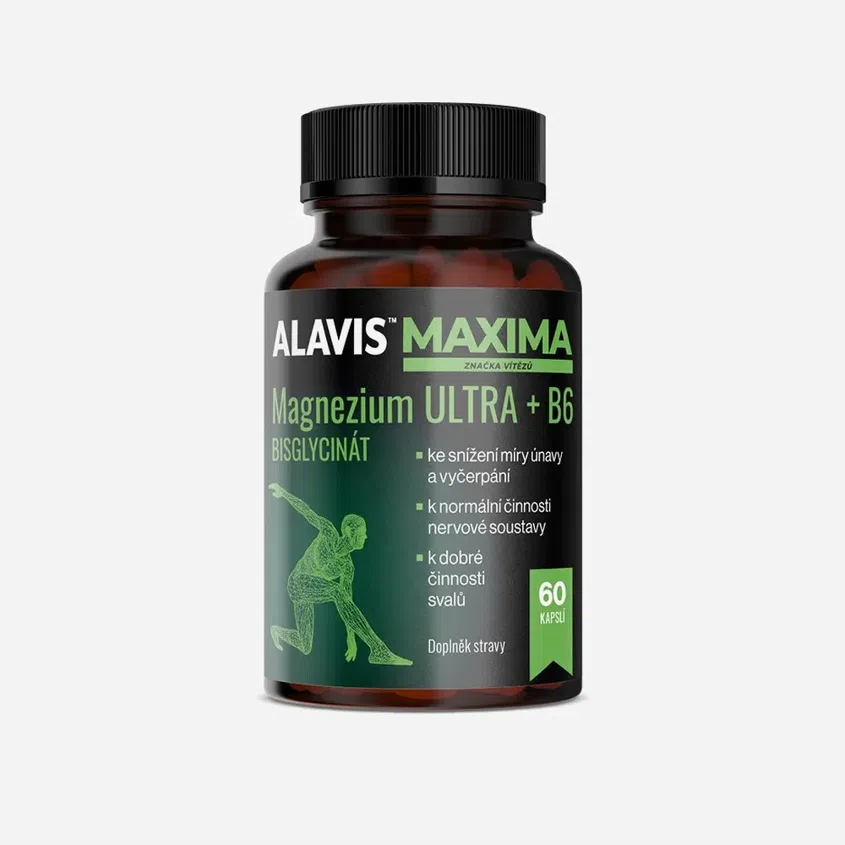 Magnezium ULTRA + B6 60 kapslí