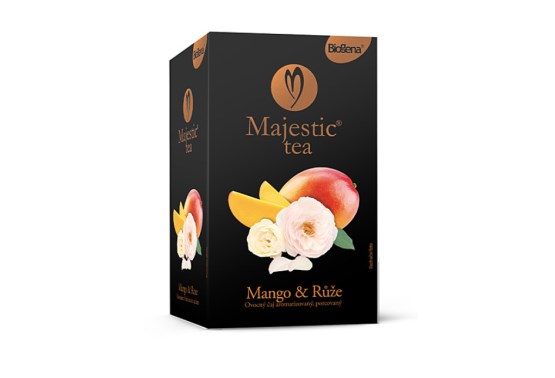 Majestic Tea Mango a ruža