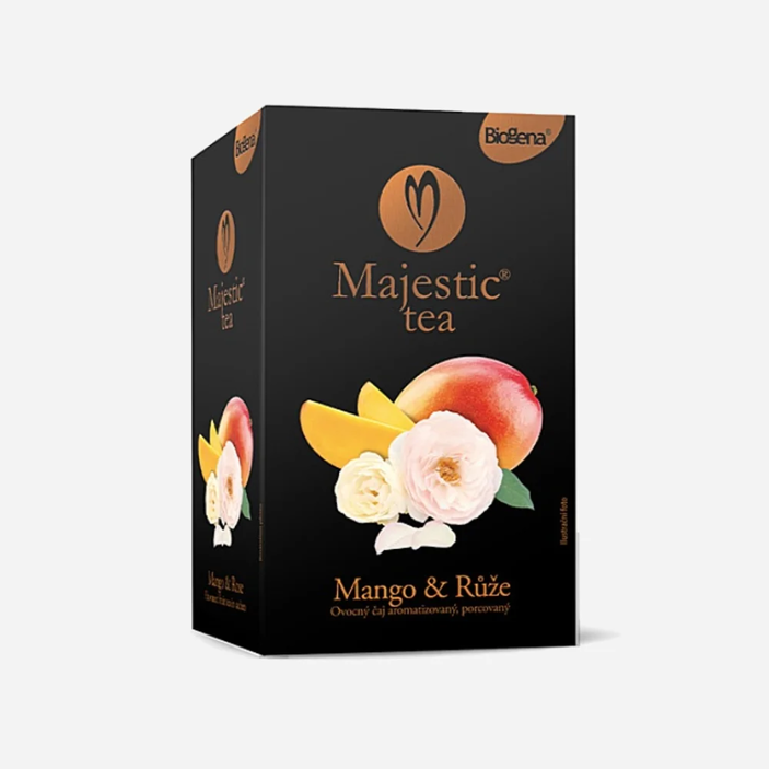 Majestic Tea Mango a ruža