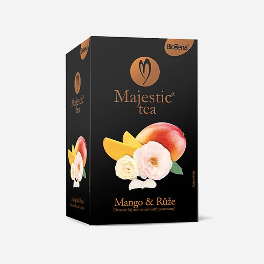 Majestic Tea Mango a ruža
