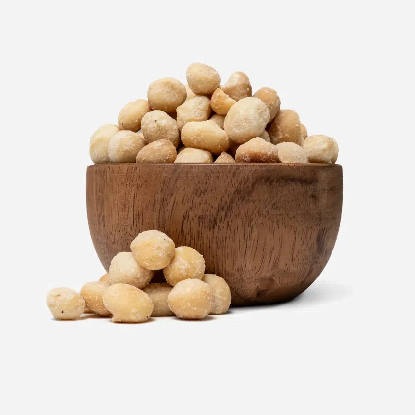 Makadamové orechy pražené solené