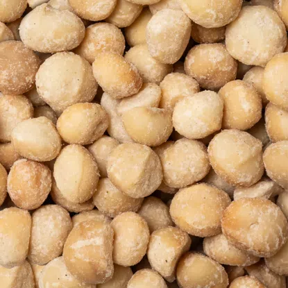 Makadamové orechy pražené solené