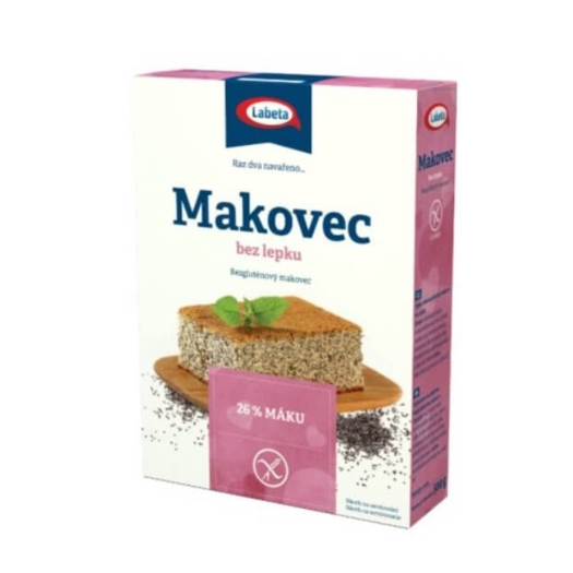 Makovec bez lepku zmes