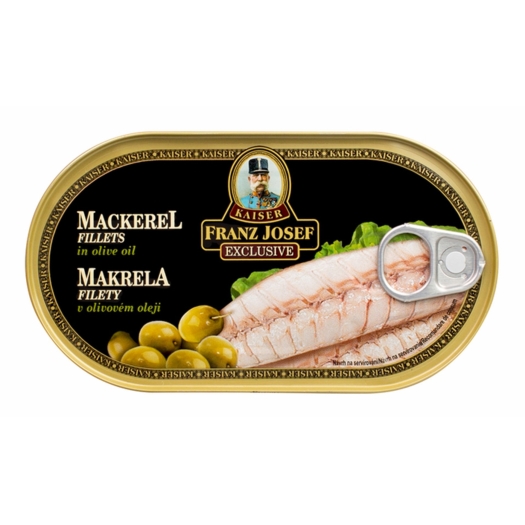 Makrela filety v olivovom oleji
