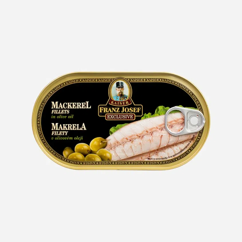 Makrela filety v olivovom oleji