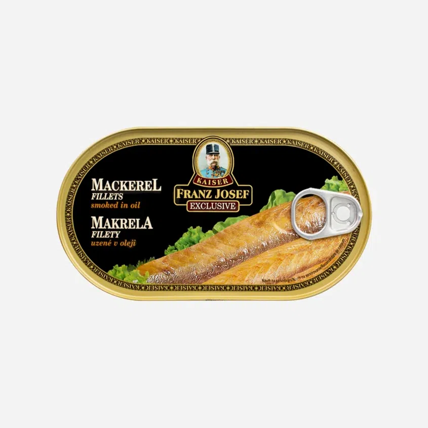 Makrela údená filety v rastlinnom oleji