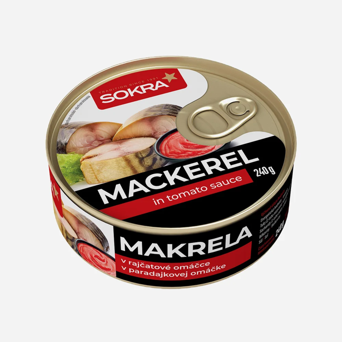 Makrela v paradajkovej omáčke