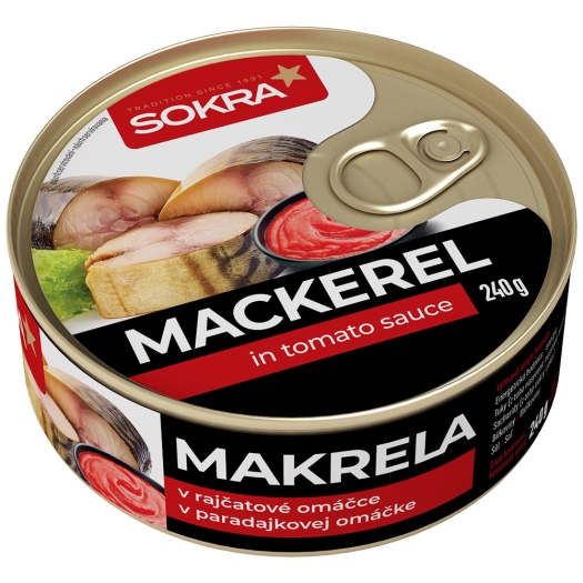 Makrela v paradajkovej omáčke