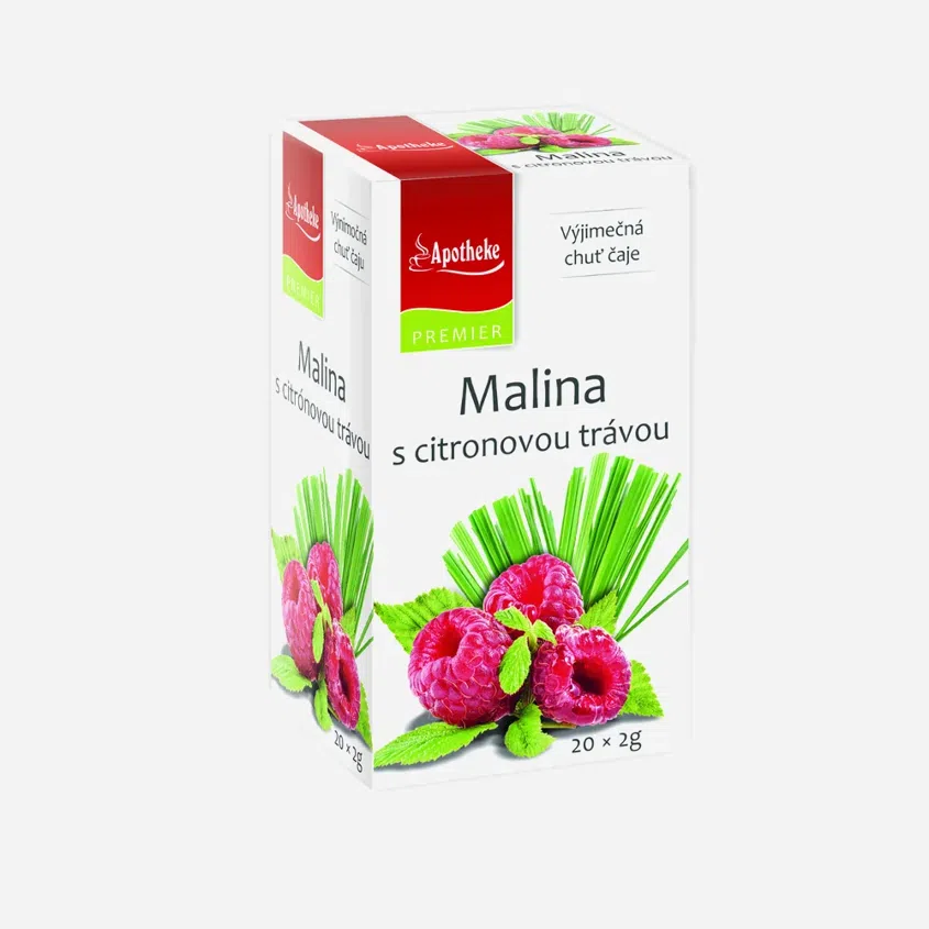 Malina s citrónovou trávou 20 x 2 g